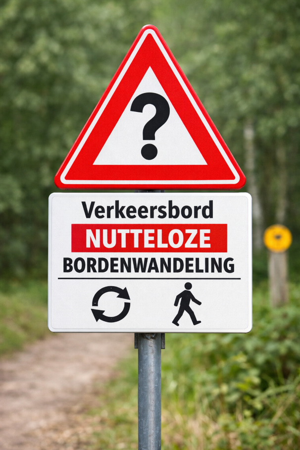 A useless traffic signs